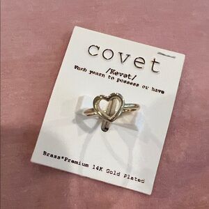 Covet Gold Heart Ring